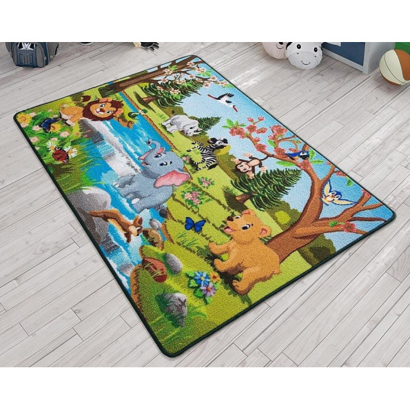 Килимок в дитячу кімнату Confetti Springtime Yesil 100x150 Килимок в дитячу кімнату Confetti Springtime Yesil 100x150