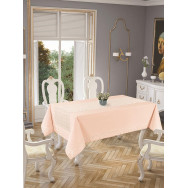 Прямоугольная скатерть 160х220 см Розовая 258566