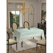 Прямоугольная скатерть 150х220 см Зеленая 258575