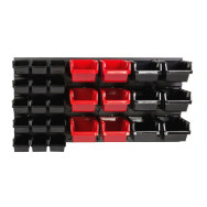 Настінна панель для метизів 78х39см на 27 контейнерів