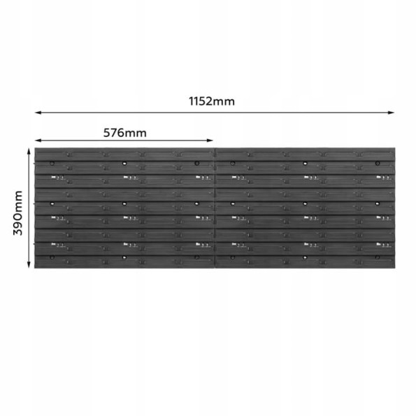 Панель із контейнерами для метизів 115х39 на 70 контейнерів -
                                                        Фото 3