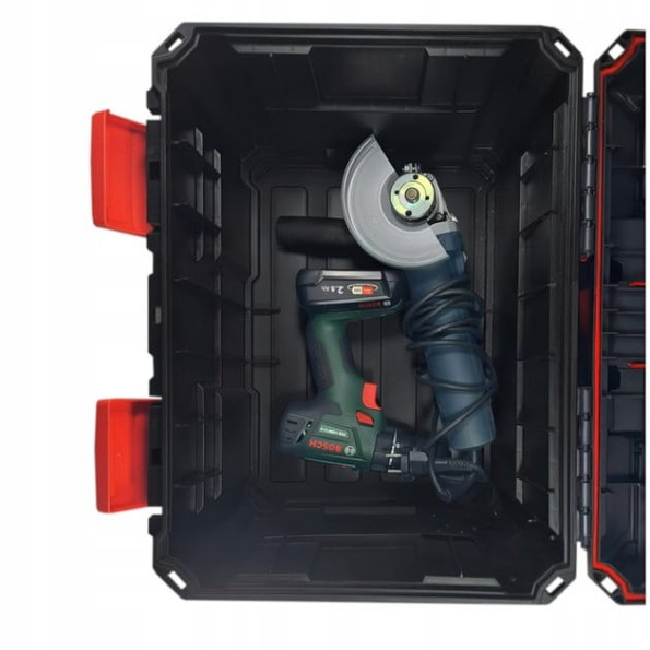 Мобільний ящик для інструментів на колесах 45х36х64 см -
                                                        Фото 3