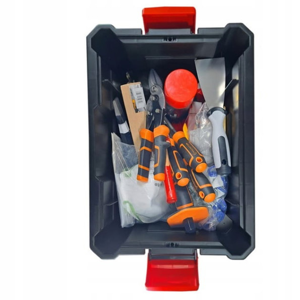 Мобільний ящик для інструментів на колесах 45х36х64 см -
                                                        Фото 4