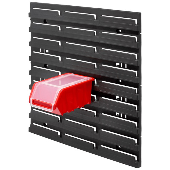 Контейнер лоток з кришкою 15.5x10x7 см червоний -
                                                        Фото 7