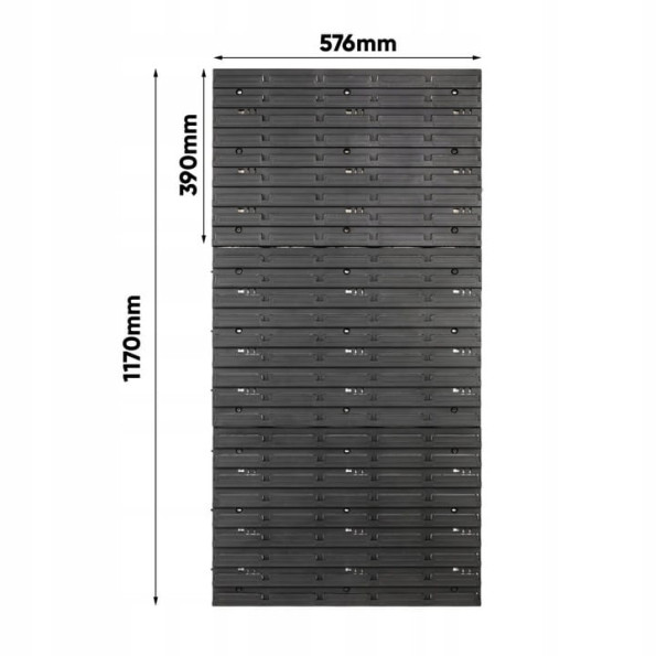 Стелаж панель для інструмента 58х117см -
                                                        Фото 3