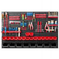 Панель для инструментов перфорированная 117х78см 24 контейнера