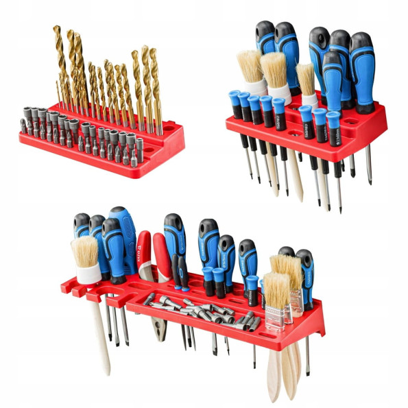 Панель для инструментов перфорированная 117х78см 24 контейнера -
                                                        Фото 6