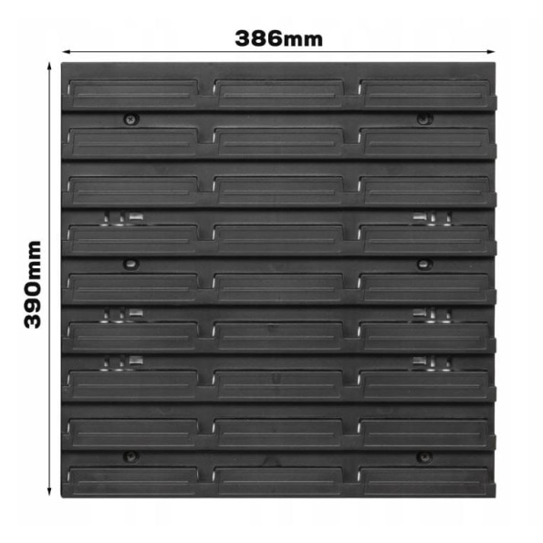 Панель для инструментов перфорированная 117х78см 24 контейнера -
                                                        Фото 9
