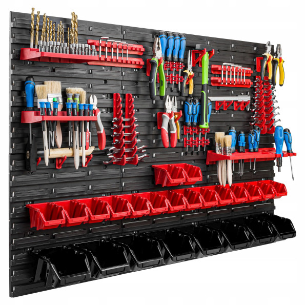 Панель для инструментов перфорированная 117х78см 24 контейнера -
                                                        Фото 10