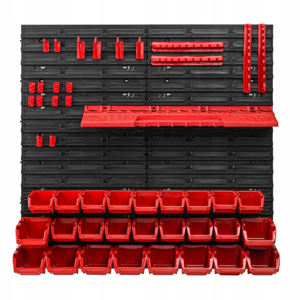 Настенная панель для инструмента 78х78см 26 контейнеров -
                                                        Фото 2