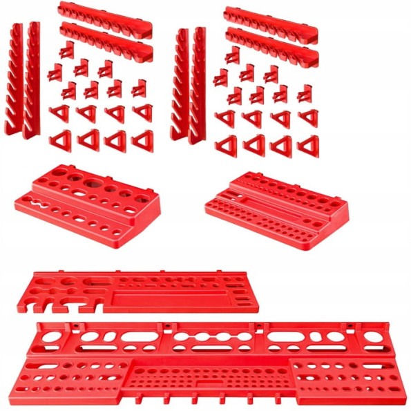 Настенный органайзер панель для инструмента 78х78см -
                                                        Фото 9