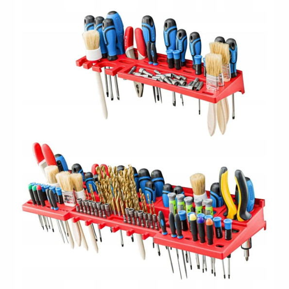 Панель для инструментов перфорированная 156х78см 40 контейнеров -
                                                        Фото 7