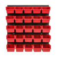 Панель с лотками контейнерами 39х39см 25 контейнеров