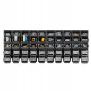 Панель для инструментов перфорированная 115х39см 50 контейнеров