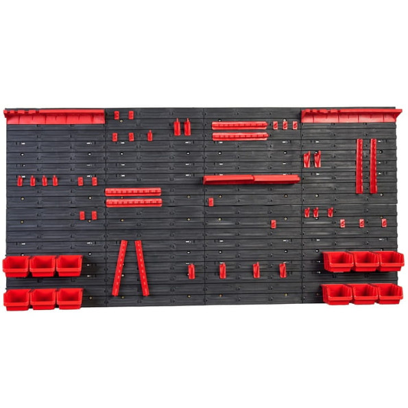 Настенная панель для инструмента 156х78см 12 контейнеров -
                                                        Фото 3