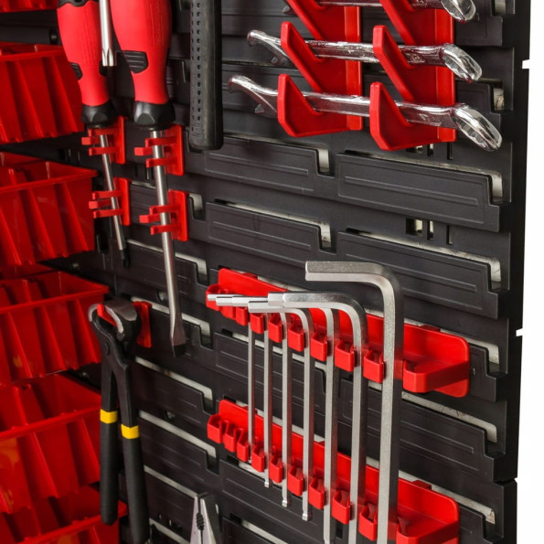 Настінний органайзер панель для інструментів 78х78см 41 контейнер -
                                                        Фото 9