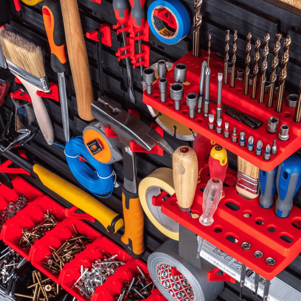 Панель для інструментів 58х39см з поличками -
                                                        Фото 6