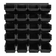 Панель с лотками контейнерами 39х39см 20 контейнеров