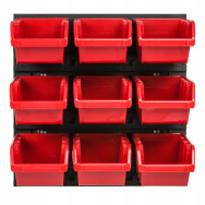 Панель с большими лотками 39х39см 9 контейнеров