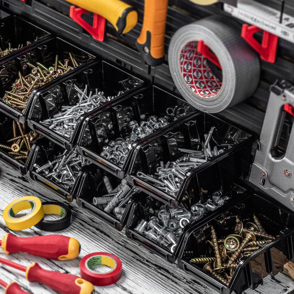 Панель для инструмента 58х78см на 50 черных контейнеров -
                                                        Фото 6