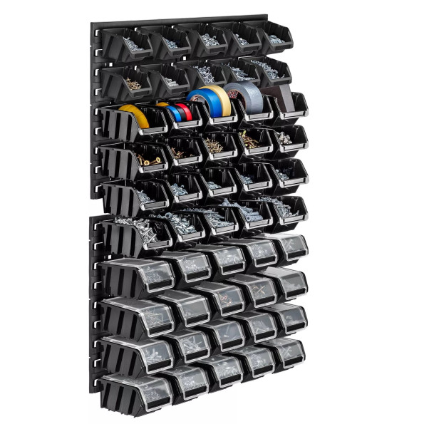 Панель для инструмента 58х78см на 50 черных контейнеров -
                                                        Фото 9