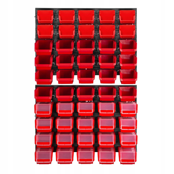 Панель для инструмента 58х78смна 50 красных контейнеров -
                                                        Фото 4