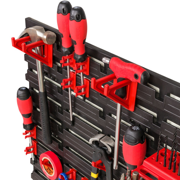 Панель для инструментов 115х39см с держателем для садового инвентаря -
                                                        Фото 8