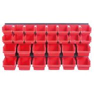 Органайзер настенный с лотками контейнерами 78х39см KOR1, в фирменной упаковке Органайзер настенный с лотками контейнерами 78х39см KOR1, в фирменной упаковке