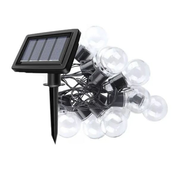 Гірлянда на сонячній батареї на 10 лампочок -
                                                        Фото 4