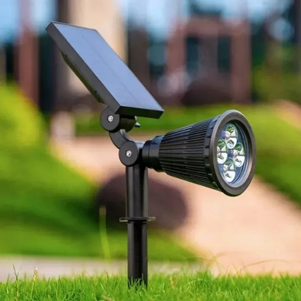 Садовый светильник-прожектор SuperLED Grasso на солнечной панели -
                                                        Фото 8