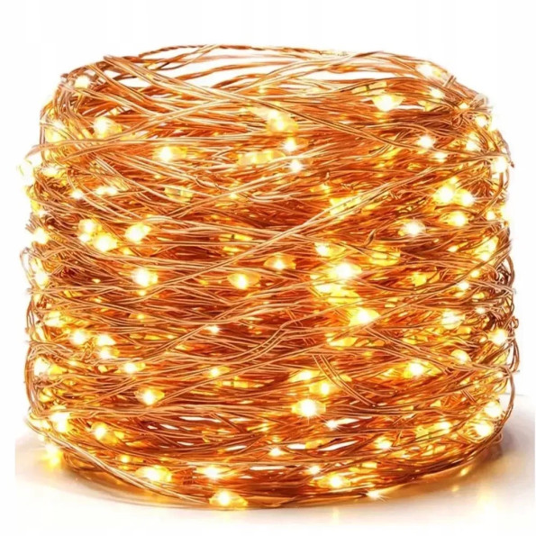 Сонячна гірлянда 20 метрів, на 200 LED-лампочок, 8 режимів -
                                                        Фото 6