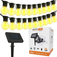 Гирлянда на солнечной батарее на 20 лампочек