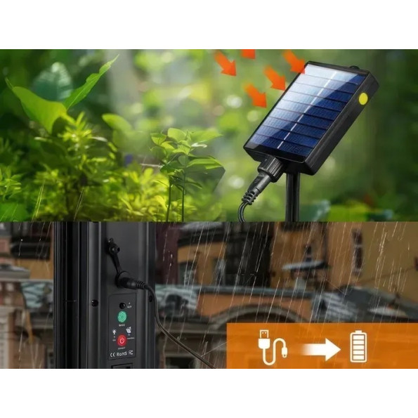 Солнечная гирлянда 20 м -
                                                        Фото 5