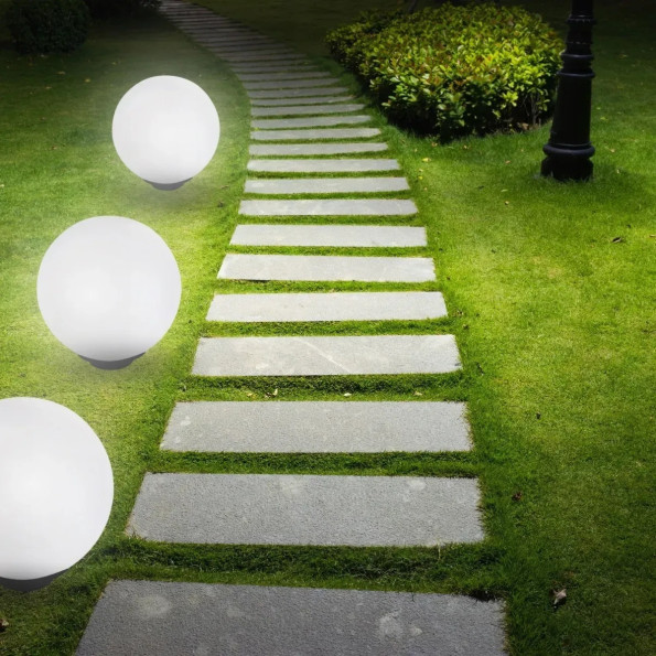 Світильник садовий на сонячній батареї 30 см -
                                                        Фото 8