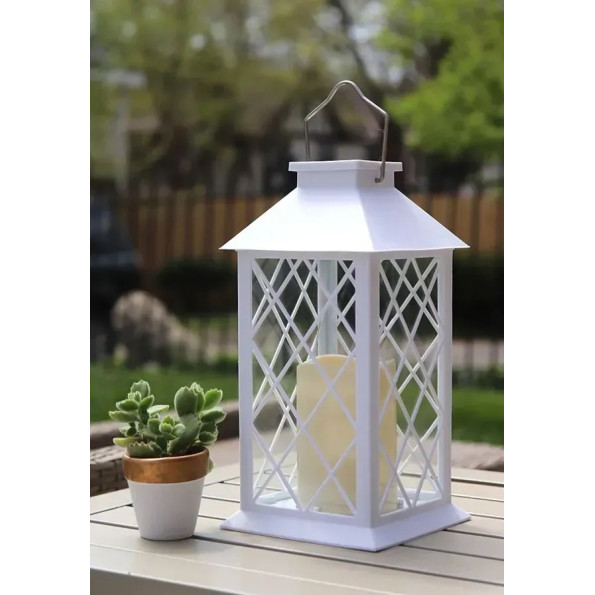 Набір з двох ламп-ліхтарів білого кольору SuperLED -
                                                        Фото 3