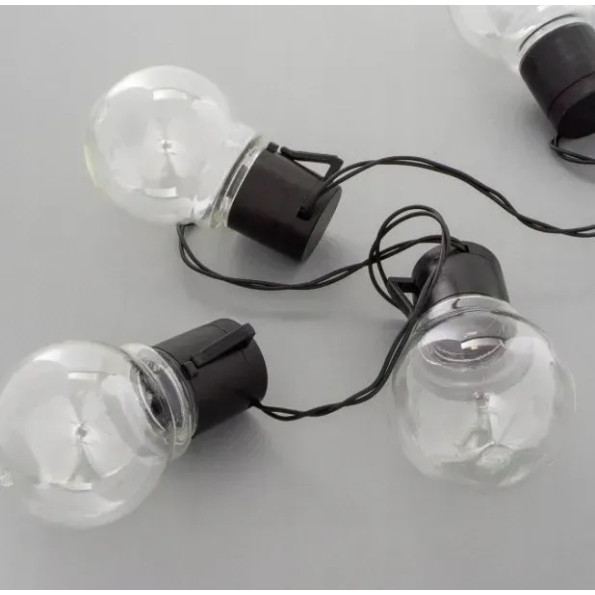 Гирлянда с пультом на 50 лампочек с теплым светом -
                                                        Фото 2