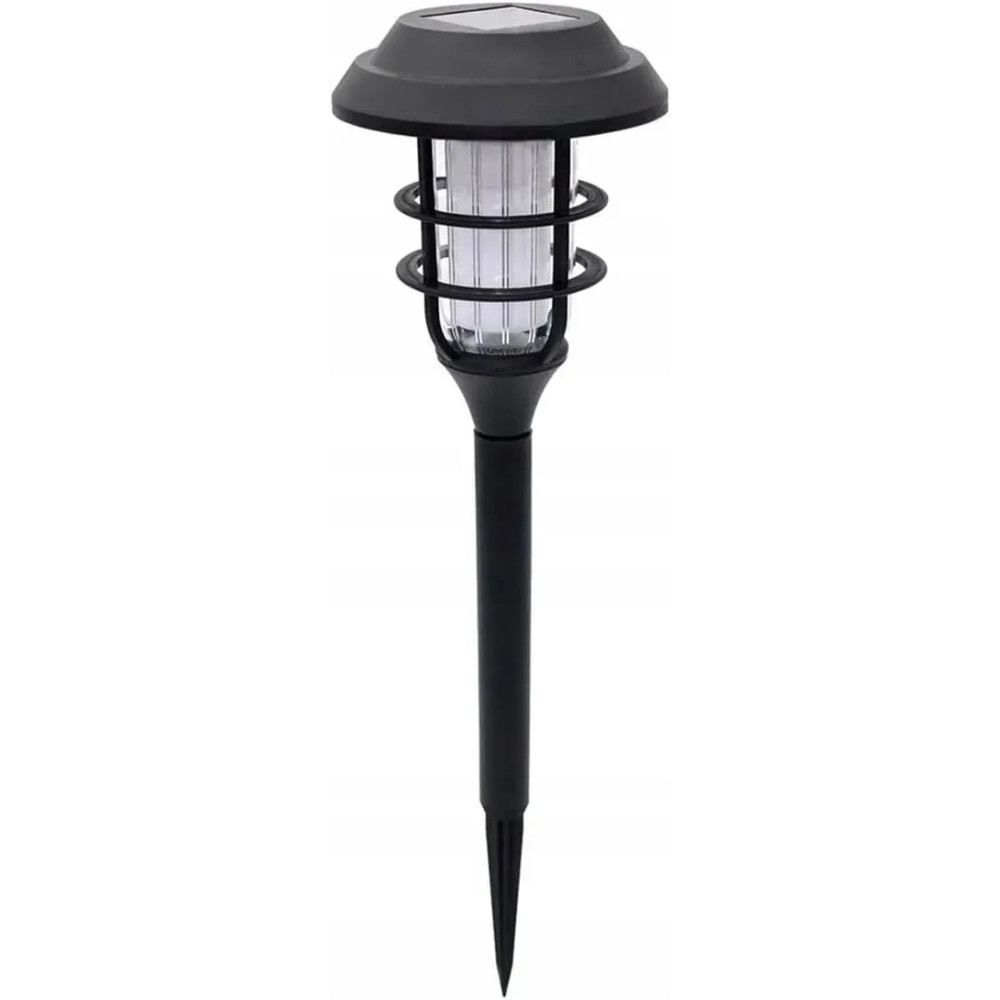 Лампа садовая солнечная светодиодная комплект 6шт, фонарь столбик SuperLED на солнечной батарее - Фото 2