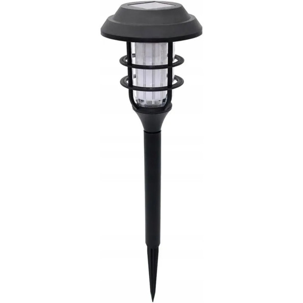 Лампа садова сонячна світлодіодна комплект 6шт, ліхтар стовпчик SuperLED на сонячній батареї -
                                                        Фото 2