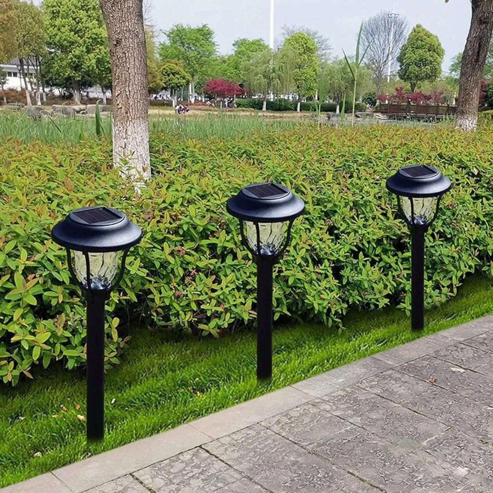 Набор 6 шт Фонарь садовый декоративный SuperLED Latarenka на солнечной панели - Фото 6