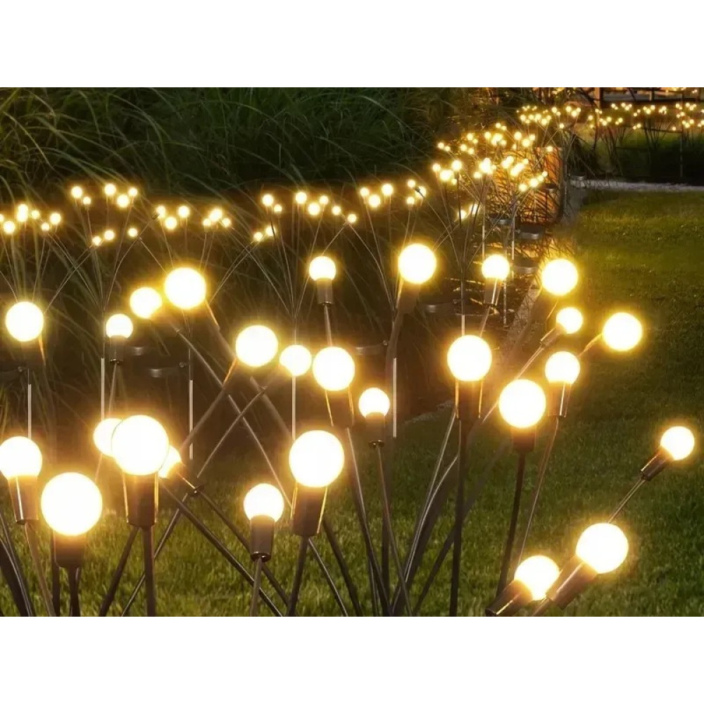 Садова сонячна LED лампа SuperLED «Дерево» з датчиком сутінків, набір 2шт - Фото 8