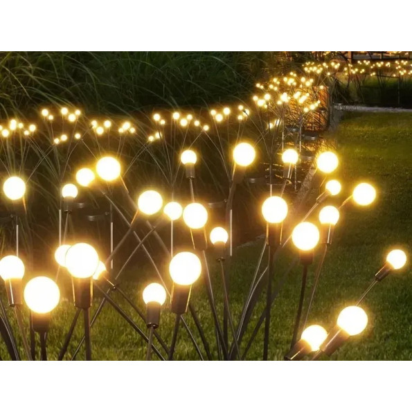 Садовая солнечная LED лампа SuperLED «Дерево» с датчиком сумерек, набор 2шт -
                                                        Фото 8