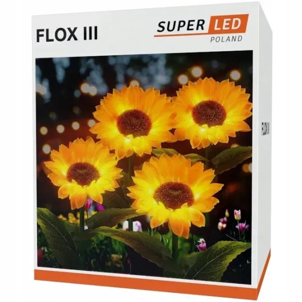 Декоративная садовая лампа «Подсолнух» на солнечной батарее -
                                                        Фото 2