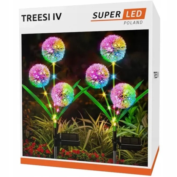 Лампа на сонячній батареї “Кульбаба” з RGB підсвічуванням -
                                                        Фото 2