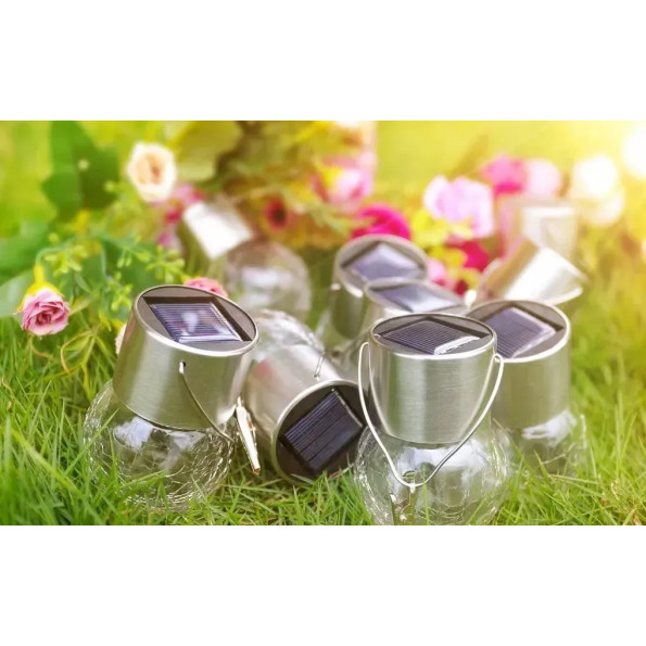 Підвісна сонячна лампа, куля скляна -
                                                        Фото 9