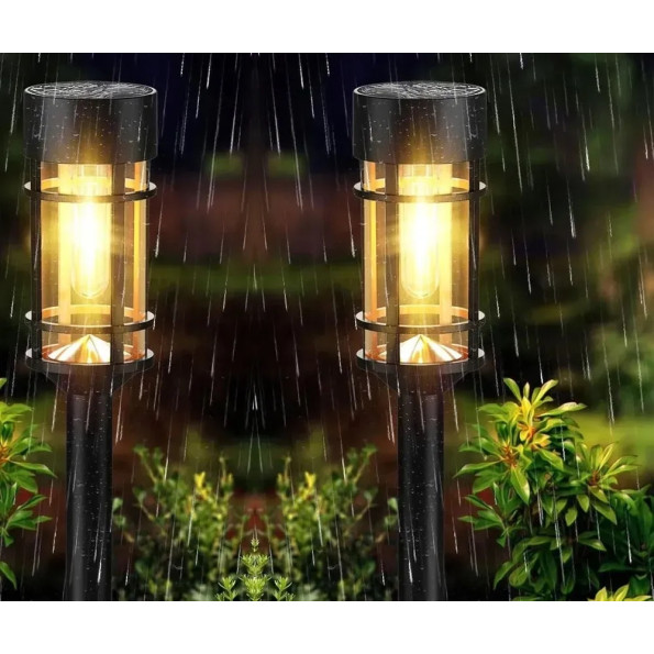 Лампа садовая, ретро фонарь с имитацией лампочки Эдисона, Filament SuperLED, набор 4шт -
                                                        Фото 6