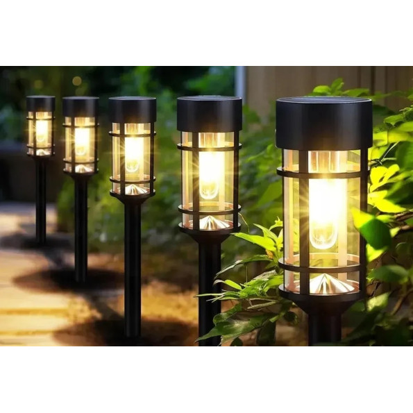 Лампа садовая, ретро фонарь с имитацией лампочки Эдисона, Filament SuperLED, набор 4шт -
                                                        Фото 7