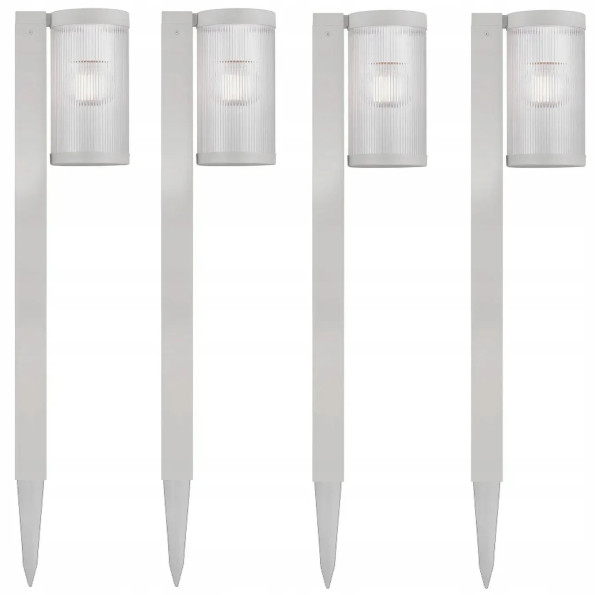 Світильник садовий на сонячній батареї білий, набір 4шт, SuperLED, ліхтар філаментний, наземний -
                                                        Фото 2