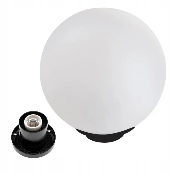 Декоративный садовый светильник шар 25 см -
                                                        Фото 7