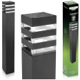 Садовый фонарь-столбик — 80 см, сетевой, Lumiled Taxus2