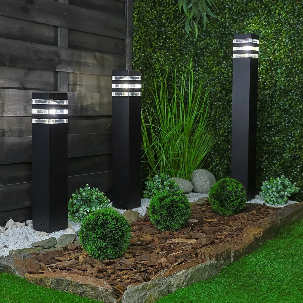 Садовый фонарь-столбик — 80 см, сетевой, Lumiled Taxus2 - Фото 8